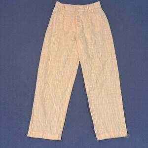 Urban Outfitters UO Womens Sz 0 Trousers 4 Button Fly Mid Rise Mango Pant NWI